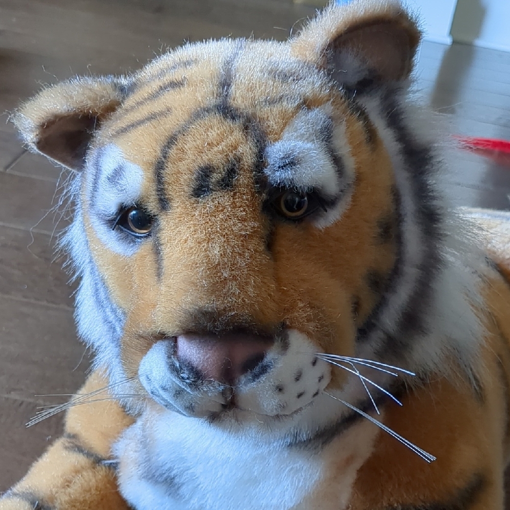 Brown and Cream Stuffed Animal